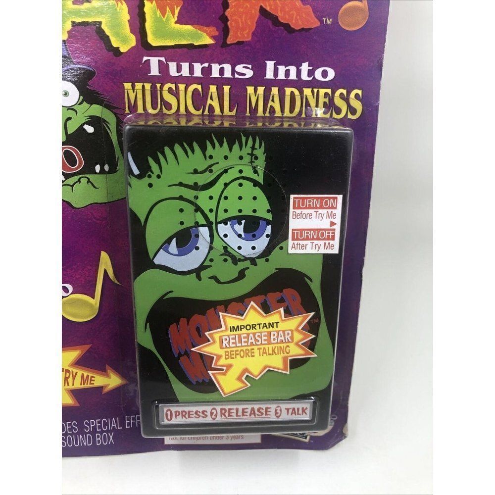 Vintage-Halloween Monster Talk 2000 interactive - Picture 2 of 10